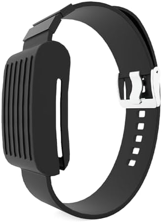 Fitcent Super Soft Adjustable Band Replacement Strap Compatible with WHOOP 4.0 and WHOOP 3.0 Heart Rate Monitor (Black)