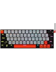 TECLADO GAMER MECANICO PCYES KUROMORI 60% - SWITCH RED - LED RAINBOW - PTKM60RD