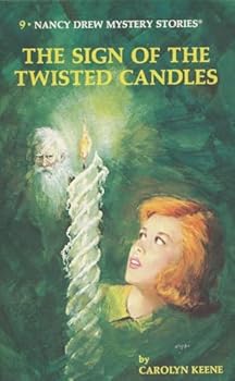 Hardcover The Sign of the Twisted Candles (Nancy Drew, Book 9) Book