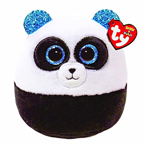 Ty - Teeny Squish a Boo Panda Bamboo - 8 CM,Multi kleuren