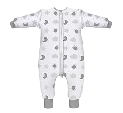 Lictin Saco de Dormir con Pies y Manga 2.0TOG-Saco de Dormir para Bebés,Saco de Dormir Bebe Niños con Mangas Extraíbles, Sa…