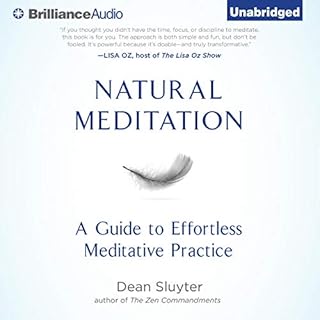 Natural Meditation Audiolibro Por Dean Sluyter arte de portada