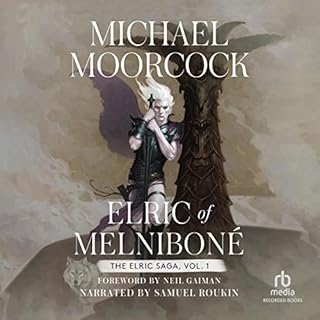 Elric of Melniboné Audiolibro Por Michael Moorcock, Neil Gaiman arte de portada