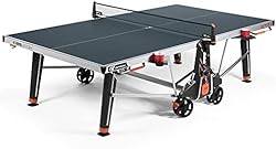 Cornilleau- 600X Outdoor Table de Ping Pong d'Extérieur Loisir - Made in France (Plateau Bleu ou Noir 7mm)