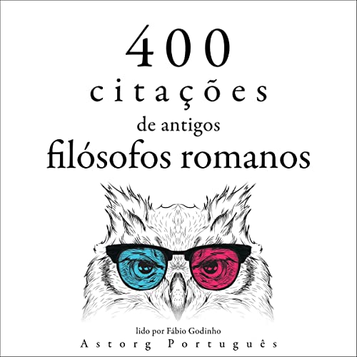 Diseño de la portada del título 400 citações de antigos filósofos romanos