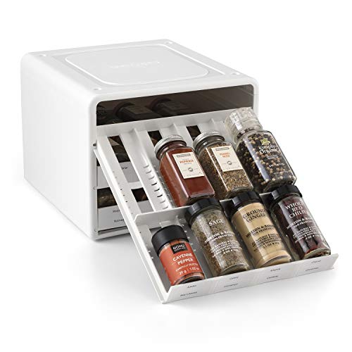 Image of Spice Rack Adjustable Spice Rack Organizer, Pull-Down