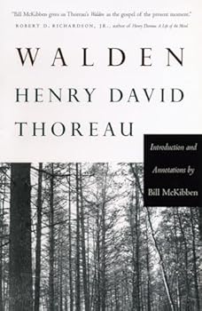 Paperback Walden: Introduction and Annotations by Bill McKibben (Concord Library) Book