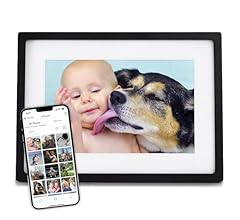 Skylight Digital Picture Frame - WiFi Enabled with Load from Phone Capability, Touch Screen Digital Photo Frame Display - C…