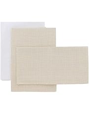 Cambrass - Sabana Moises/Carro 3 Pcs 80x120x1 cm Vichy10 Beige