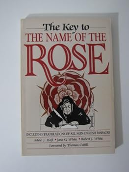 Paperback Key to the Name of the Rose (English and Latin Edition) Book