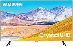 SAMSUNG 50-inch Class Crystal UHD TU-8000 Series - 4K HDR Smart TV with Alexa Built-in (UN50TU8000FXZA, 2020 M