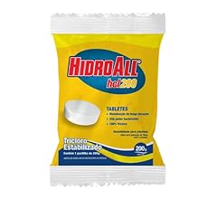 Cloro para piscinas hcl 200 HidroAll 200g pastilha