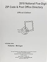 National Five-Digit Zip Code and Post Office Directory 2010 1601757980 Book Cover