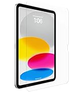 OtterBox ALPHA GLASS Screen Protector for iPad 10th Gen (ONLY), Flawless Touch Response, Fingerpr...