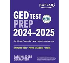 GED Test Prep 2024-2025: 1 Test in the Book + Proven Strategies + Online