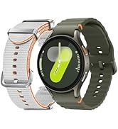 SAMSUNG Galaxy Watch 7 44mm Bluetooth AI Smartwatch + Free Band, Energy Score, Wellness Tips, Hea...