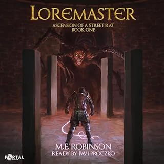 Loremaster Audiolibro Por M.E. Robinson arte de portada