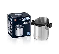 De'Longhi DLSC059 Abschlagbehälter, für Espresso Siebträger, Kaffeesatz Abschlagbox, Kaffeemaschinen Zubehör für den Barist…