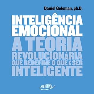 Inteligência emocional Audiolivro Por Daniel Goleman, Marcos Santarrita - tradutor capa