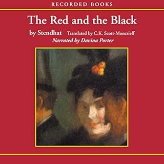 The Red and the Black Audiolibro Por Stendhal arte de portada