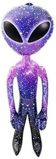 36" Galaxy Space Alien INFLATE Inflatable 3 FEET Blow UP Prop UFO Child Play Toy