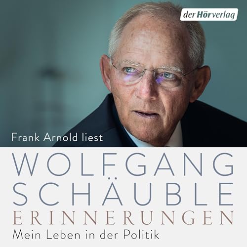 Erinnerungen Audiolivro Por Wolfgang Schäuble capa