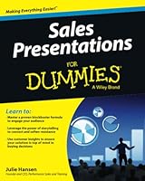 Sales Presentations for Dummies 1119104025 Book Cover