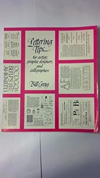 Paperback Lettering tips for artists, graphic designers, and calligraphers Book