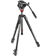 Manfrotto 190X 3-Section Aluminum Video Tripod with 500 Fluid Video Head