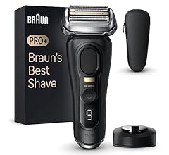 Braun Series 9 PRO+ 9510s, Rasoir Électrique Pour Homme, 5 Éléments De Rasage, Tondeuse De Précision Intégrée, Base De Rech…