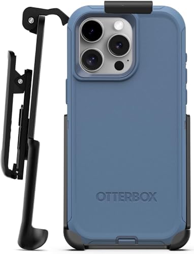 Encased Replacement Belt Clip for Otterbox Defender Case - iPhone 15 Pro Max (Holster only, Case not Included)