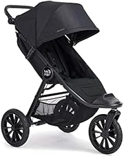 Baby Jogger City Elite 2 - Cochecito de bebé plegable y portátil, color negro