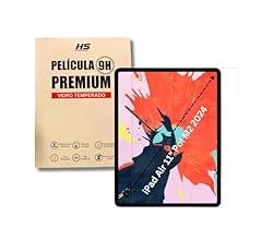 Película Vidro p iPad Air de 11 polegadas (M2) 2024 A2902 / A2903 Proteção Vidro 9H Temperado Anti Impacto Risco Choque Arr…