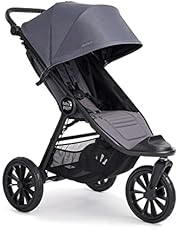 Baby Jogger City Elite 2 - Cochecito de bebé plegable y portátil, color gris