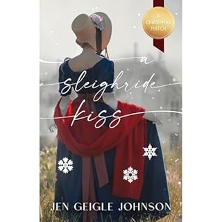 A Sleigh Ride Kiss Audiolibro Por Jen Geigle Johnson arte de portada