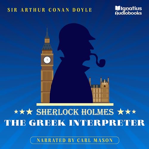 The Greek Interpreter Audiolivro Por Arthur Conan Doyle capa