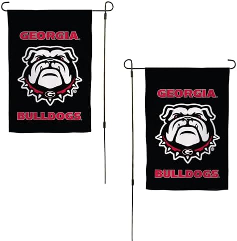 Desert Cactus University of Georgia Garden Flag UGA Bulldogs Dogs Dawgs Banner 100% Polyester (Design J)