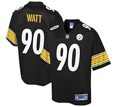 NFL PRO LINE Men's T.J. Watt Black Pittsburgh Steelers Team Player Jersey