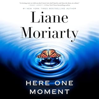 Here One Moment Audiolibro Por Liane Moriarty arte de portada