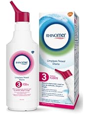 Rhinomer, Spray Nasal 100% Agua de Mar, Fuerza Fuerte 3, para Adultos y Niños a partir de 6 Años, 135 ml