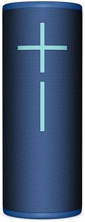 Ultimate Ears MEGABOOM 4 Portable Waterproof Bluetooth Speaker with Powerful 360-Degree Sound and Thundering Bass, Floating Speaker with 20-Hour Battery and 147ft (45m) Range - Blue