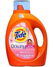 Detergente Líquido Tide April Fresh, para ropa blanca y de color, 2,48L