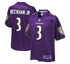 NFL PRO LINE Men's Odell Beckham Jr. Purple Baltimore Ravens Replica Jersey