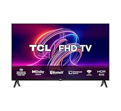 TCL LED SMART TV 32” S5400AF FHD ANDROID TV, PRETO