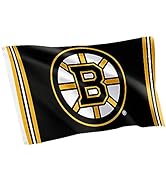 Boston Bruins Flag NHL 100% Polyester Indoor Outdoor 3x5 feet National Hockey League Team Flags (...