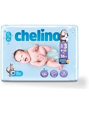 Chelino Pañal infantil Talla 3 (4-10kg), 36 Unidades ( Paquete de 1)