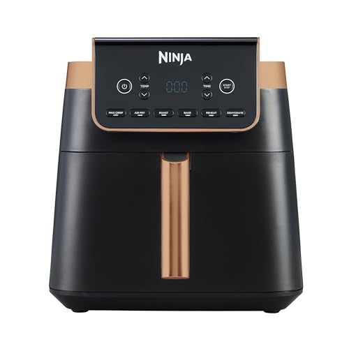 Ninja Airfryer MAX PRO, 6.2L, Gebruikt Geen Olie, Grote Vierkante Enkele Lade, Braden, Bakken, Airfryen, Gezinsformaat, Antia