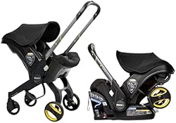 Doona Car Seat & Stroller, Nitro Black - All-in-One Travel System