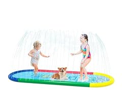 Brastoy Piscina Chafariz Infantil 250 * 100cm Splash Sprinkler Pad (Numérico)