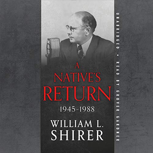 A Native’s Return: 1945-1988 Audiobook By William L. Shirer cover art